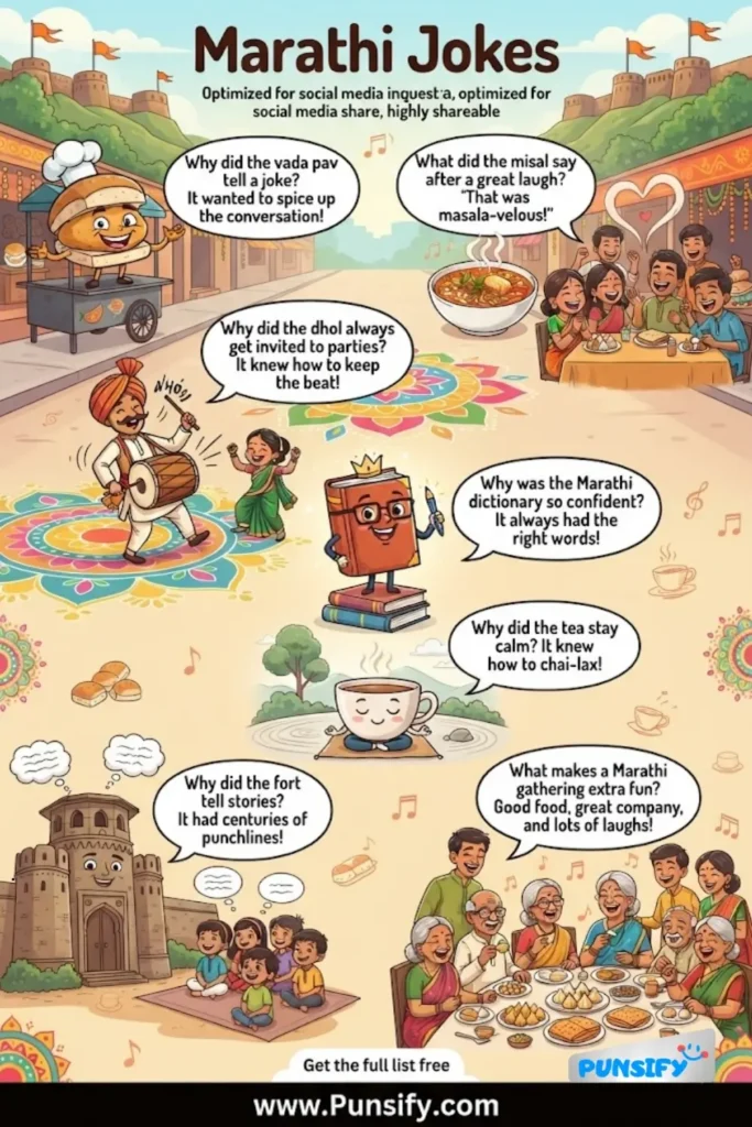 197+ Hilarious Marathi Jokes to Brighten Your Day with Laughter in 2026