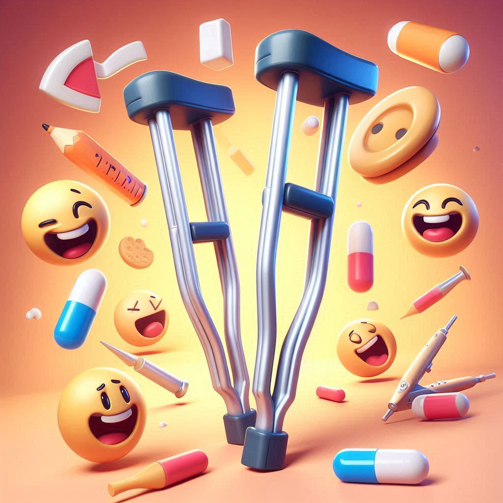 200+ Hilarious Crutches Jokes to Lift Your Spirits and Bring Laughter 5 Crutches Jokes for Family Gatherings