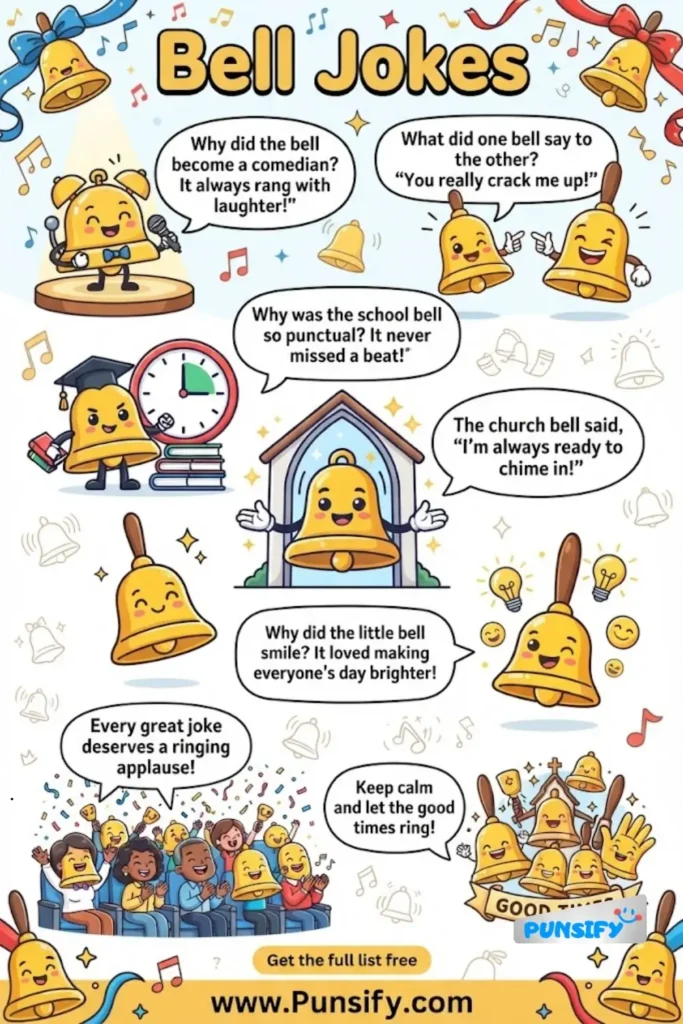163+ Hilarious Harmony of Bell Jokes That Will Ring Your Funny Bone in 2026