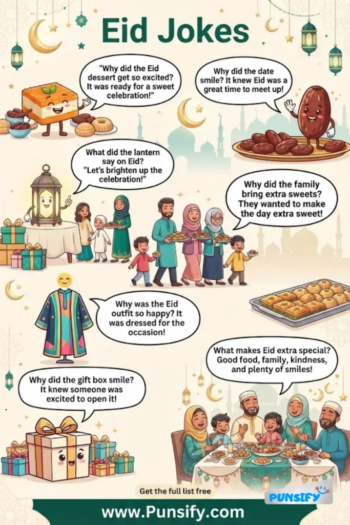 183+ Hilarious Hijinks and Eid Jokes that are Punsationally Funny in 2026