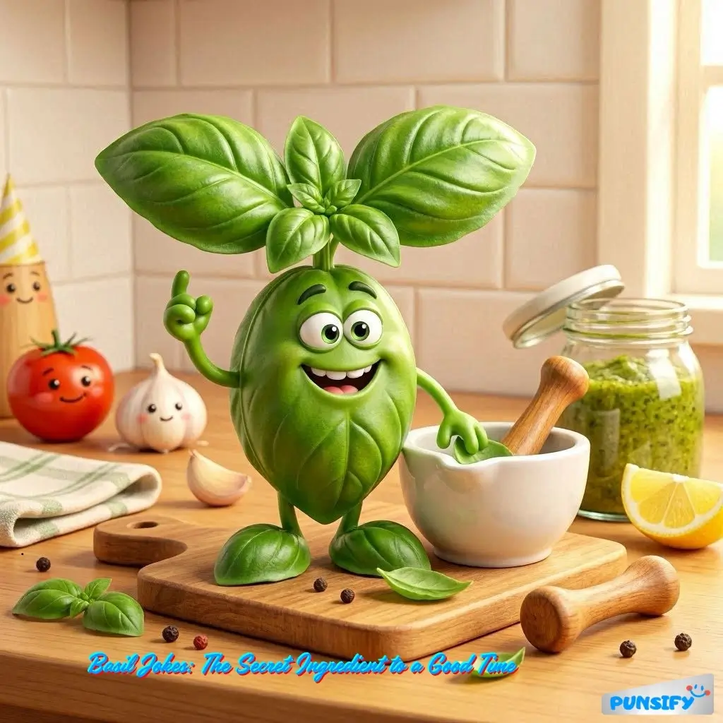 197+ Hilarious Basil Jokes & Puns That Are Truly Thyme-Worthy and Laugh-Out-Loud