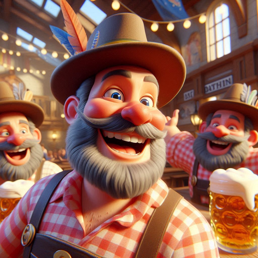 Bavarian Yodeling Laughter at the High Notes