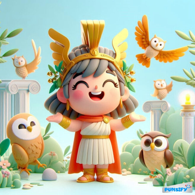 Mythical Athena Jokes to Tickle Your Funny Bone