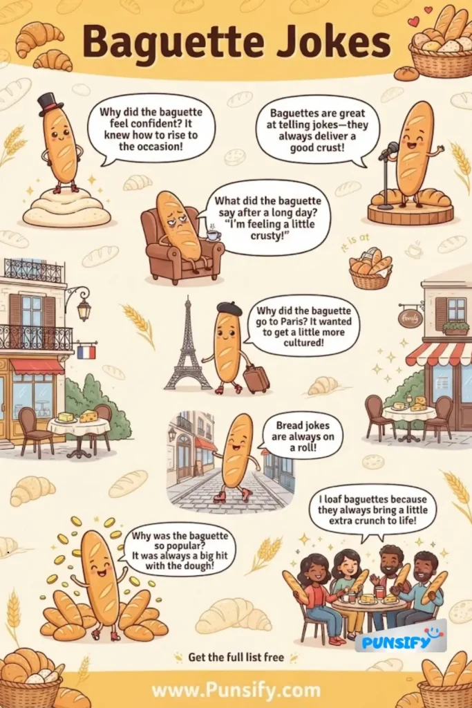 189+ Hilarious Doughs of Baguette Jokes That Rise to the Occasion in 2026