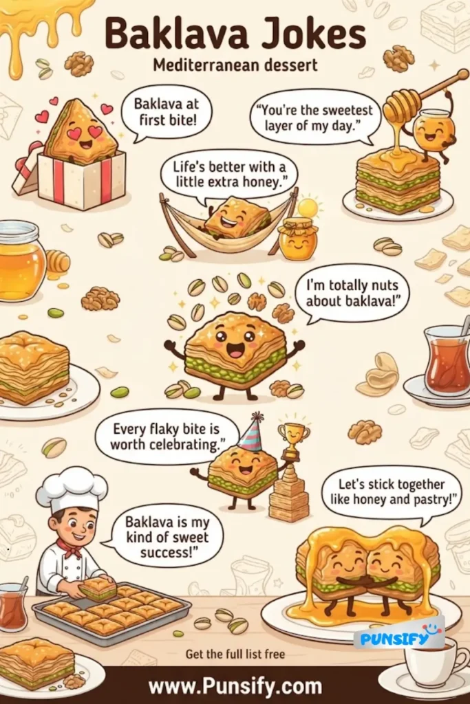 157+ Delightful Baklava Jokes That Will Make You Crumble with Laughter in 2026