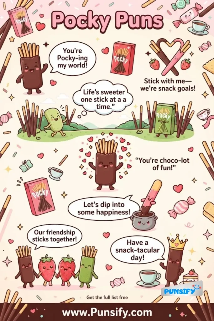 179+ Deliciously Funny Pocky Puns to Snack on for a Good Laugh in 2026