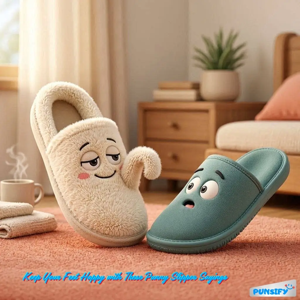 173+ Hilarious Slipper Puns to Keep You Cozy and Chuckling All Day