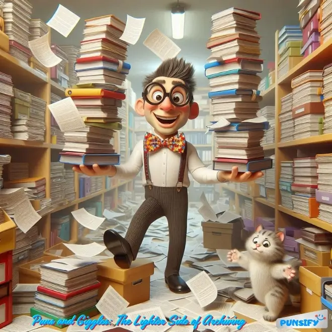 Puns and Giggles The Lighter Side of Archiving