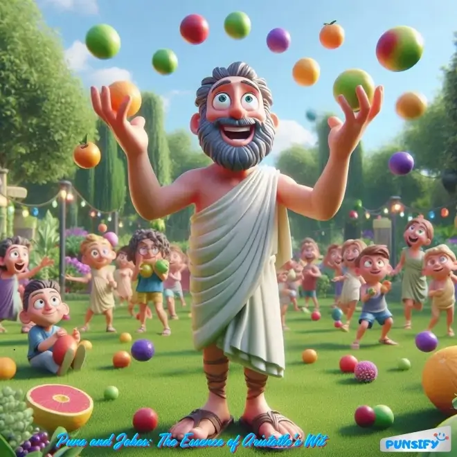 Puns and Jokes The Essence of Aristotles Wit