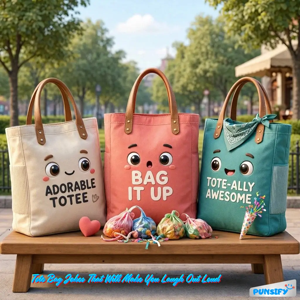 157+ Hilarious Tote Bag Puns That Carry a Load of Fun and Wit in 2026