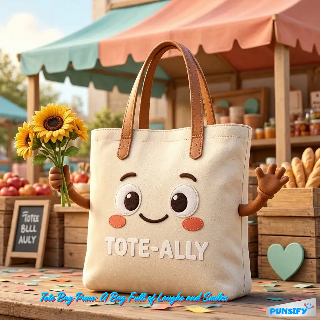 157+ Hilarious Tote Bag Puns That Carry a Load of Fun and Wit in 2026