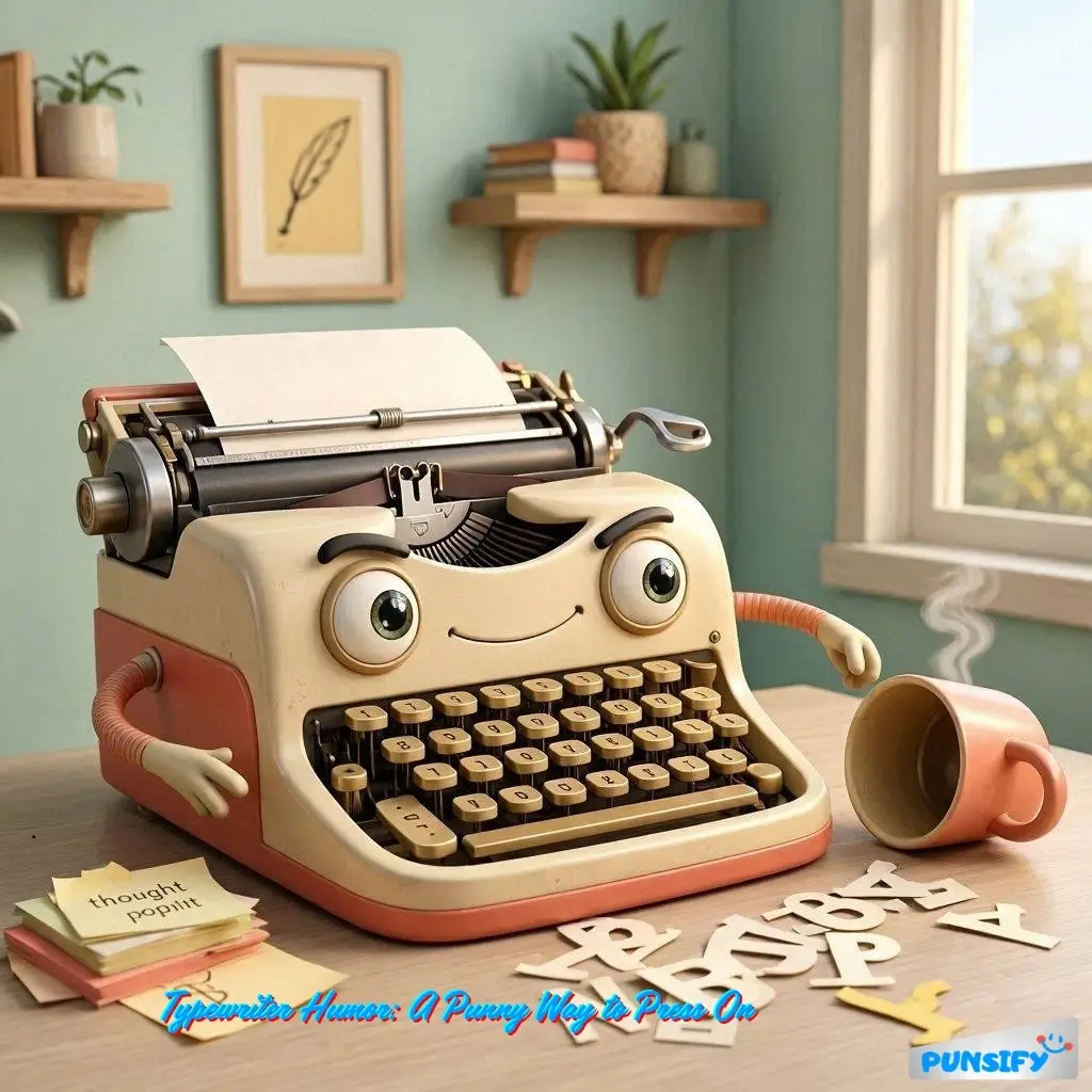 187+ Hilarious Typewriter Puns to Tap Into Your Inner Wordsmith in 2026