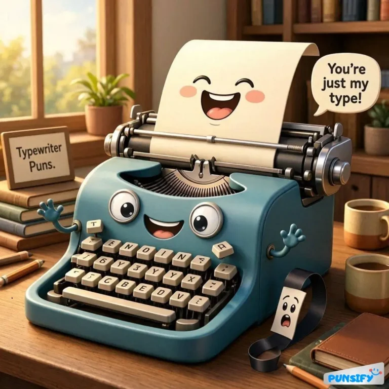 Typewriter Puns
