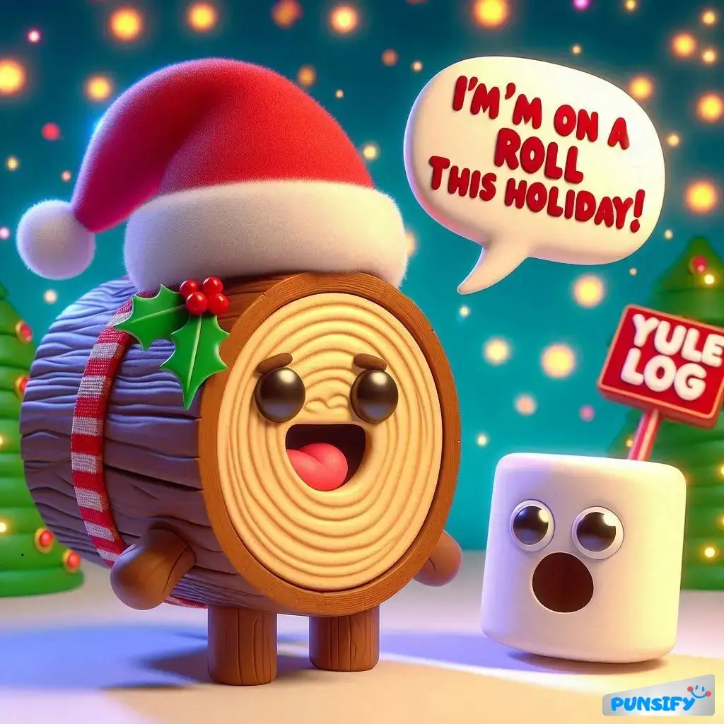 Yule Log Puns