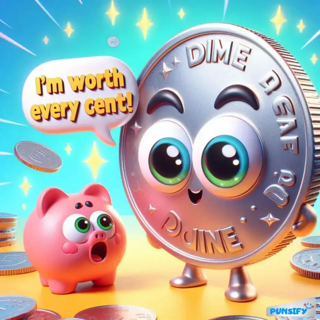 163+ Hilarious Dime Puns and Jokes That Will Make You Change Your Change