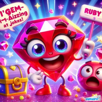 179+ Dazzling Ruby Puns and Jokes That Spark Joy and Laughter for Everyone