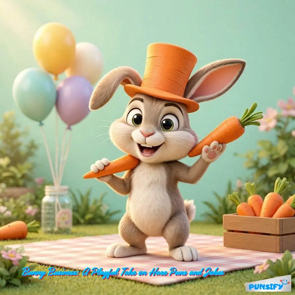 163 + Hilarious Hare Puns to Hop into Laughter and Fun for Everyone