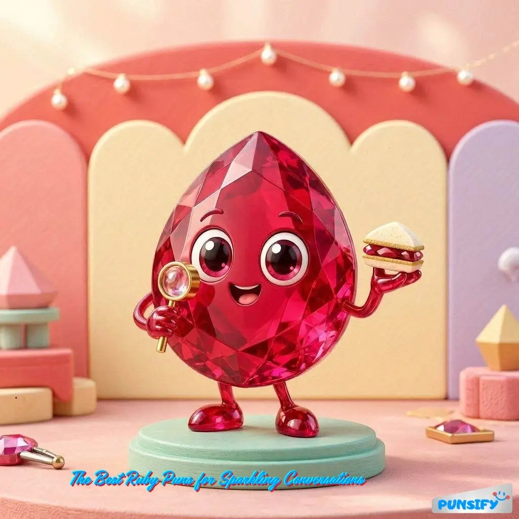 179+ Dazzling Ruby Puns That Spark Joy and Laughter for Everyone