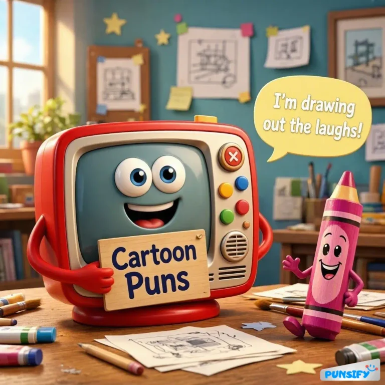 Cartoon Puns