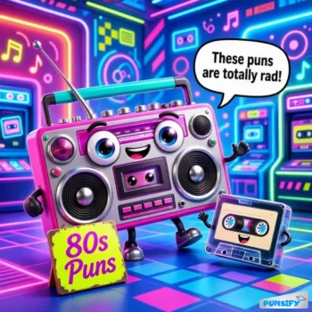 169+ Best 80s Puns That Bring Back Rad Laughs and Totally Tubular Fun