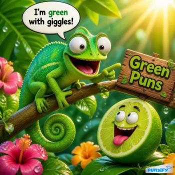 187+ Hilarious Green Puns That Will Have You Sprouting Giggles