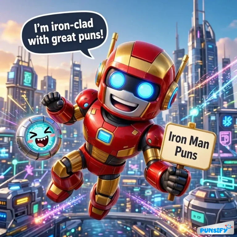 Iron Man Puns